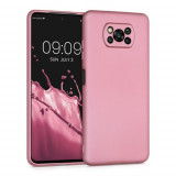 Husa pentru Xiaomi Poco X3 (NFC)/Poco X3 Pro, Silicon, Rose Gold, 53483.31