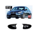Capace Oglinzi Batman BMW Seria 5 E60/E61 (2003-2010) Negru Lucios - Set 2 Buc ALM