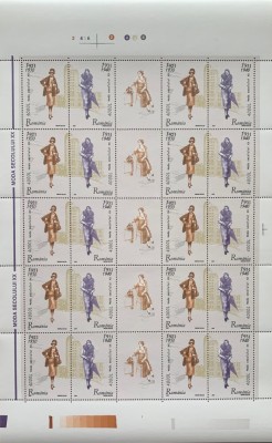 ROMANIA 2003 - MODA SECOLULUI XX, COALA 2, MNH - LP 1623 foto