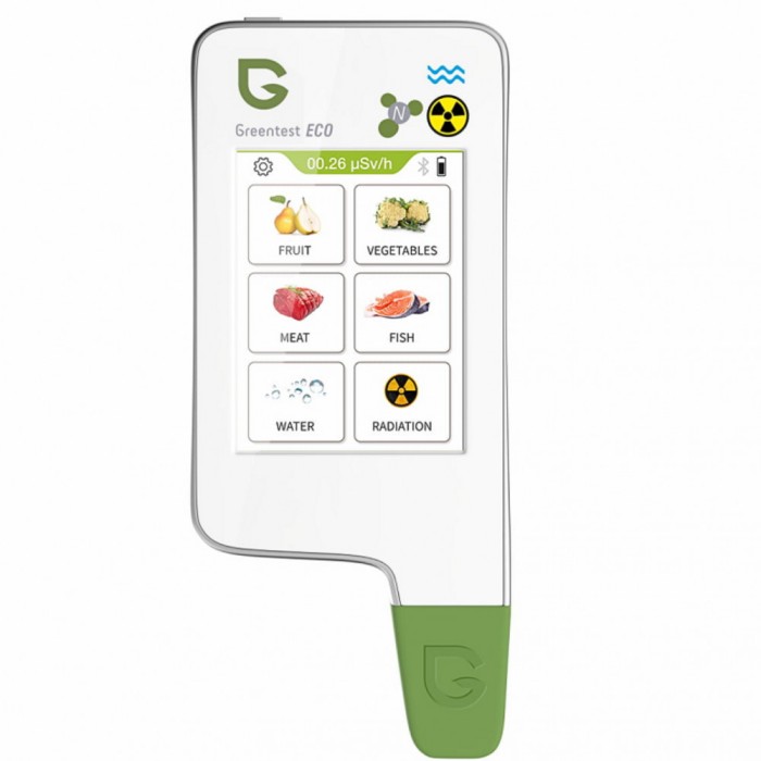 Greentest Eco 6, aparat de masurat nitrati din legume, fructe si carne, detectarea radiatiilor de fond si testare nivel TDS din apa potabila, bluetoot