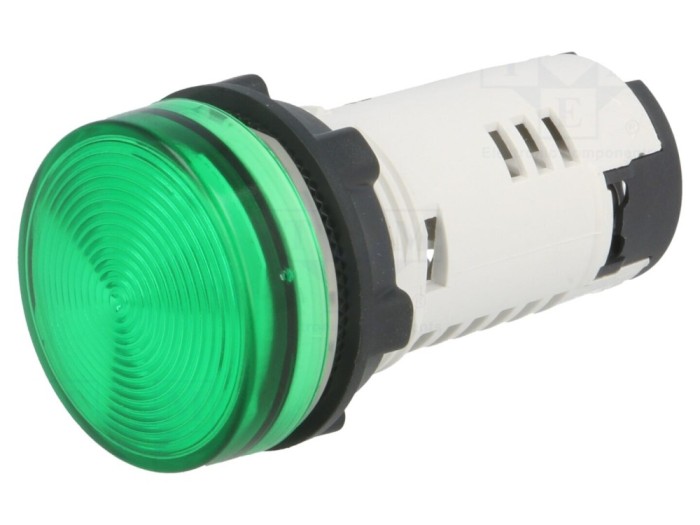 Lumină de control 22mm LED 24V