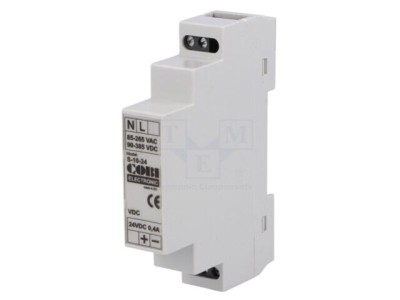 Alimentator Pulsatoriu COBI ELECTRONIC 10W 24VDC 0,42A IP20 S-10-24 pentru Șină DIN foto