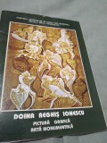 BROSURA/PLIANT DOINA REGHIS IONESCU -PICTURA/GRAFICA/ARTA MONUMENTALA DEVA VECHE