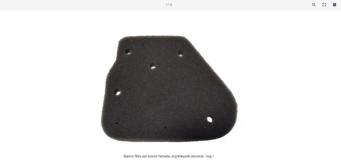 Burete Filtru Aer Scuter Yamaha Jog Minareli Orizontal