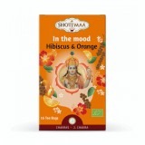 Ceai chakras - in the mood - hibiscus si portocala bio 16dz x 2g 32g Shotimaa