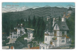 1974 - SINAIA, PELES Castle, Romania - old postcard - used - 1929, Circulata, Printata