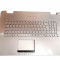 Carcasa superioara cu tastatura Asus ROG G771JT argintie iluminata UK