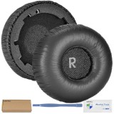 Set 2 Bureti Casti TXE pentru JBL Tune 600/600BTNC/660/660NC/T660NC, Negru, Spuma Memorie Piele Ecologica