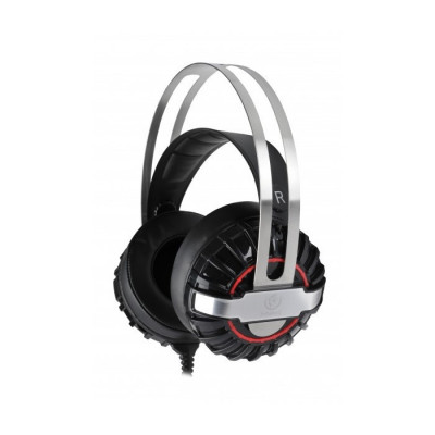 Casti de gaming cu microfon, stereo cu Mufa Jack 3.5mm (Negru) Rebeltec Typhoon foto