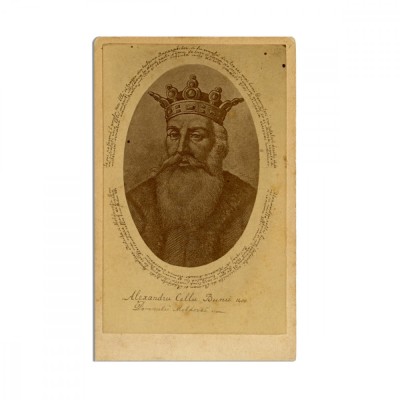 Alexandru cel Bun, fotografie format carte-de-visite foto