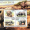 BURUNDI 2011, Fauna, Rinoceri, serie neuzata, MNH