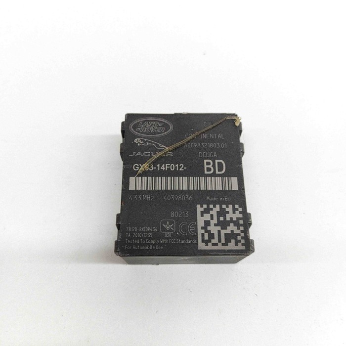 Modul de control presiune anvelope LAND ROVER RANGE ROVER EVOQUE L538 2018 OEM: GX63-14F012-BD,A2C98321803 25366257