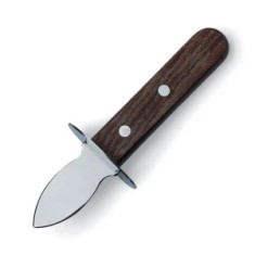 Cutit Bucatarie Stridii Victorinox Oyster Knife, Lama Fixa, Lemn, Maro foto