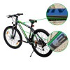 Bicicleta Mountain Bike, roti 26 inch, cadru aluminiu, 21 viteze, frane mecanice pe disc, verde, RESIGILAT, Oem