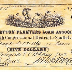 M1 R - Bancnota America - South Carolina - 5 dolari - 1862