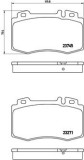 BREMBO P 50 053 PRIME LINE set placute frana,frana disc