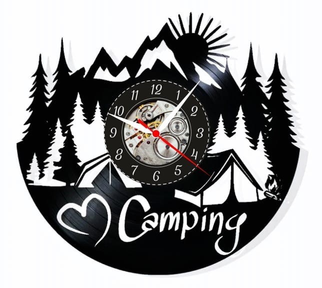 CAMPING-ceas de perete