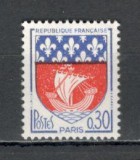 Franta.1965 Steme ale oraselor XF.233, Nestampilat