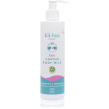 Kii-baa&reg; organic Baby Caring Body Milk lotiune pentru ingrijirea corporala cu pre- și probiotice pentru nou-nascuti si copii 250 ml