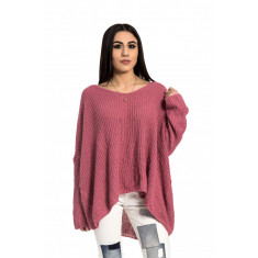 Pulover oversized roz Glamorous