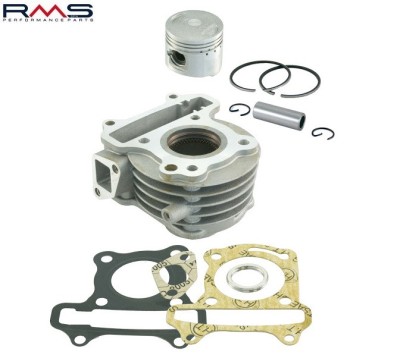 Set motor (kit cilindru) scuter GY6-80 4T (139QMB) - Baotian - First Bike - Kymco - Rex - Peugeot Vclic - Rieju - Sachs 4T 80cc D47mm foto