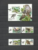 ANGOLA 2018 FAUNA PASARI CUCI, Nestampilat