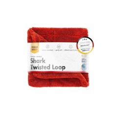 Prosop auto ultra absorbant Chemicalworkz Shark Twisted Loop Towel, 1400GSM rosu 40x40 cm