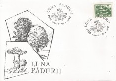 Romania, Luna Padurii, plic, Arad, 1993 foto