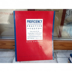 Proficiency , Practice Tests , Four tests for the Cambridge Certificate of Proficiency in English , Mark Harrison