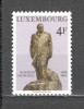 Luxemburg.1974 100 ani nastere W.Churchill-Statueta ML.87, Nestampilat