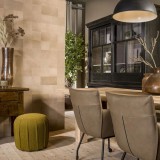 WallArt Plăci tip piele Borret, 32 buc., bej nisipiu 440928