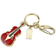 Stick Memorie USB, 128GB, USB 2.0, transfer rapid, design chitara foto