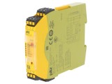 Releu Siguranta PILZ PNOZ s3 24V DC 3IN/3OUT, Cod 751103, Montare Sina DIN, Categorie Protectie 4, IP40