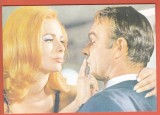 AS - C.P. LUCIANA PALUZZI ȘI SEAN CONNERY - COLECȚIA CASA FILMULUI, NECIRCULATĂ (STAREA CARE SE VEDE)