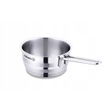 Cratita din inox,14X7cm, 1litru, compatibila cu plita cu inductie, Korkmaz