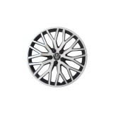 Set 4 Capace Roti Auto EVO Negru Argintiu 15 Inch ABS Universal