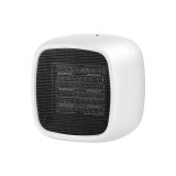 Radiator portabil eMazing Mini cu dimensiune 150 x 120 x 175 mm, putere 800 W si 2 trepte de putere ajustabile, alb