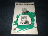 Cumpara ieftin EMILIAN BALANOIU - ANALIZA PENTRU SANSELE IULIEI