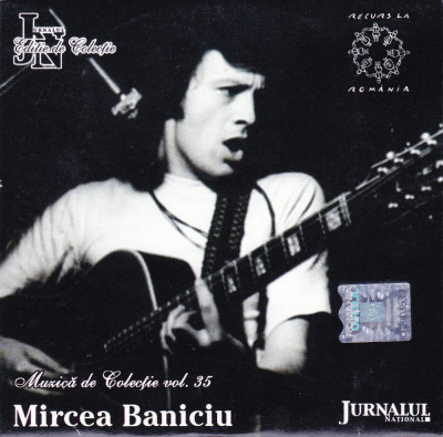 CD Folk: Mircea Baniciu - Muzica de colectie ( Jurnalul National nr. 35 ) foto