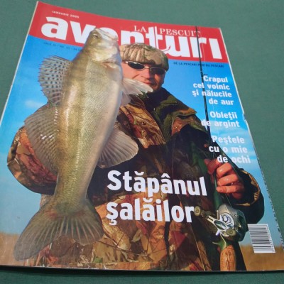 REVISTA AVENTURI LA PESCUIT NR.30 -2005 foto