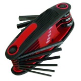 Set 8 chei imbus Carpoint cu capuri tip HEX 1,5-8,0 mm