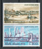 San Marino 1973 Mi 1025/26 - Orasele lumii: New York, Nestampilat