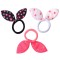 Elastice Păr Copii, Frotte, Set 6 Bucăți, Multicolor, Fundițe, Buline, Stele