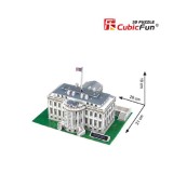 Cumpara ieftin Cubic Fun - Puzzle 3D Led Casa Alba 151 piese, CubicFun