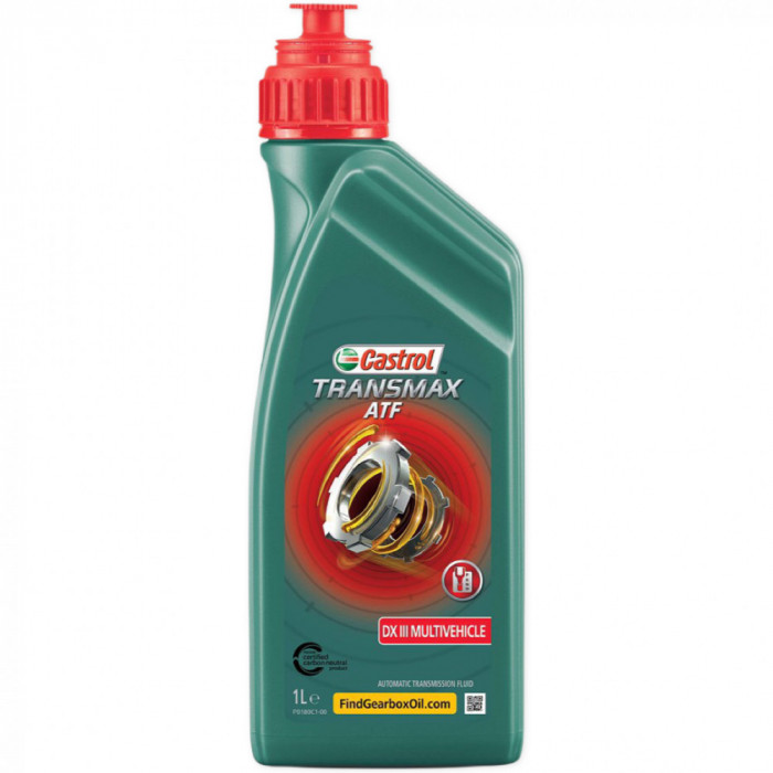 Ulei Transmisie Automata Castrol Transmax Atf Dx III Multivehicle 1L 15D675