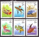 UNGARIA 1987 Fauna, pesti, serie neuzata, MNH