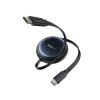 CABLU alimentare si date Baseus Nomos, Fast Charging Data Cable pt. smartphone, retractabil, USB Type-C la USB Type-C 100W, 1.5m, negru &quot;P10370900123-