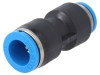 Conector Push-In Reducție FESTO 10mm-8mm, pentru Aer Comprimat/Vacuum, Seria QS, Carcasa PBT, Garnitură NBR, Presiune 6 Bar