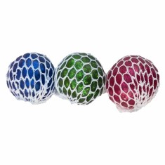 Set 3 mingi antistres cu Slime 5 cm sidefate
