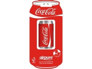 Odorizant pentru mașină AIRPURE Coca Cola Original Cutie 3D